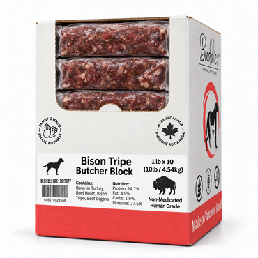 Buddies Bison Tripe Butcher Block