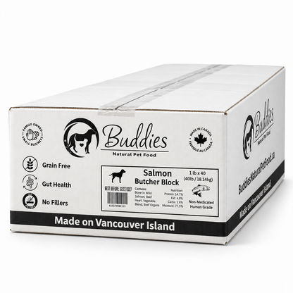 Buddies Salmon Butcher Block
