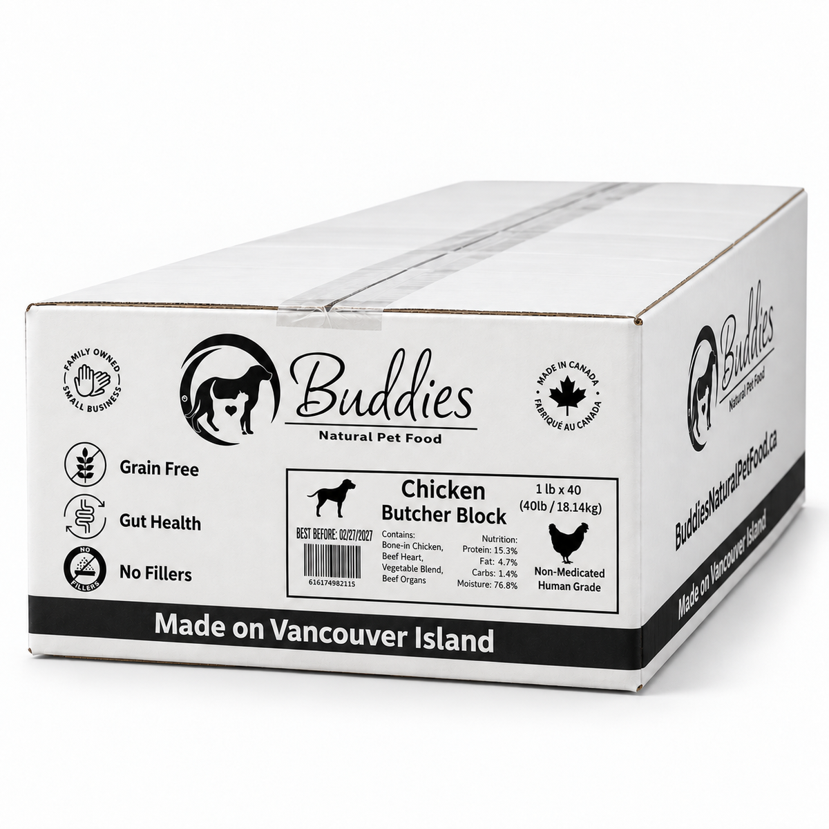 Buddies Chicken Butcher Block