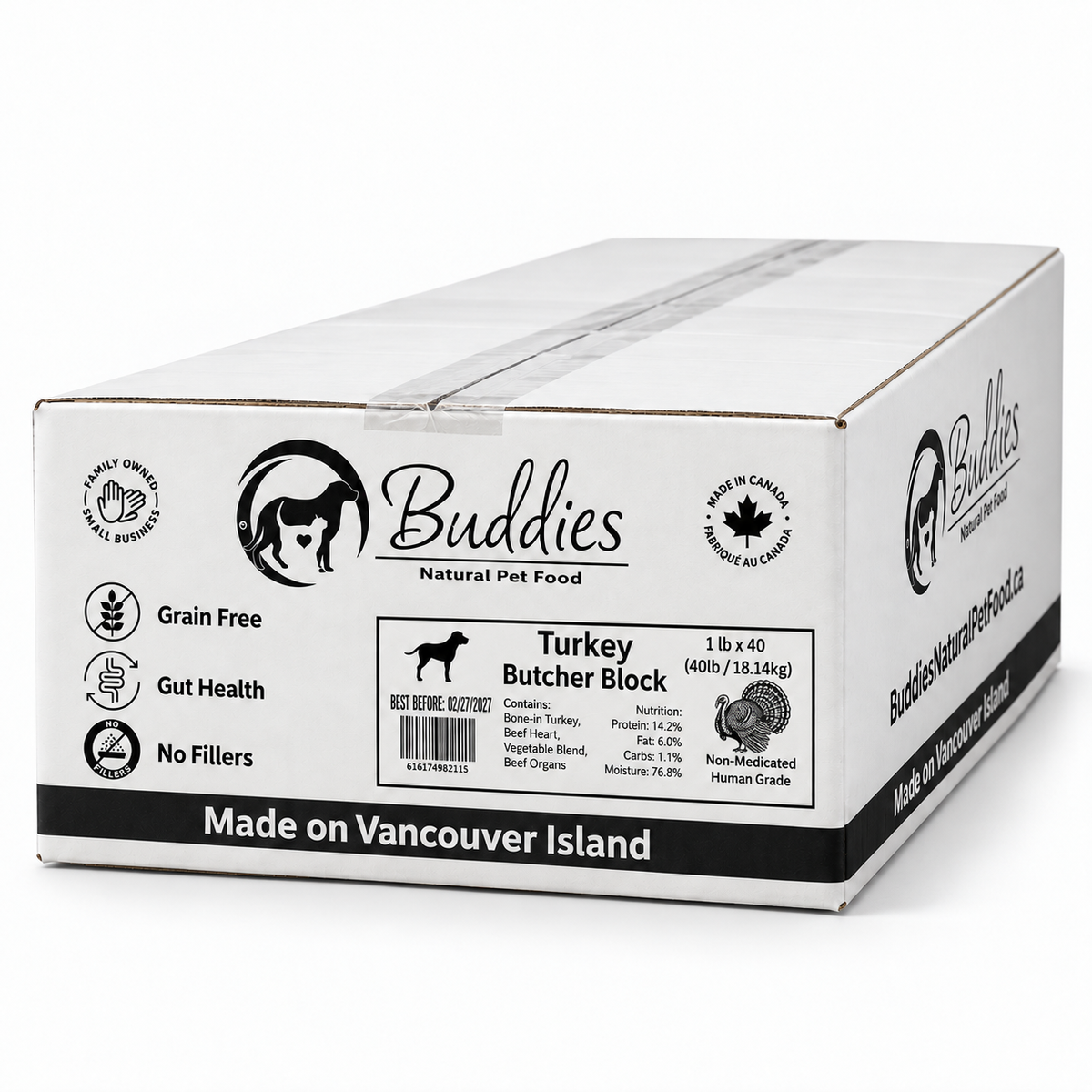 Buddies Turkey Butcher Block