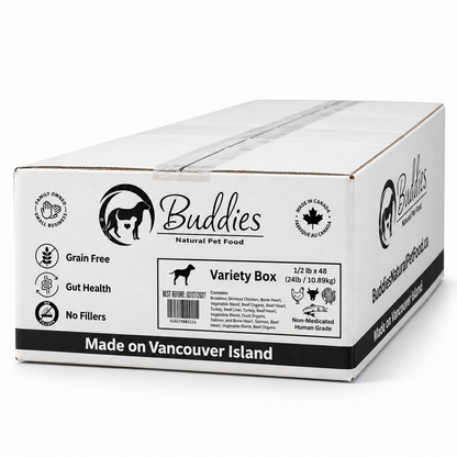 Buddies Butcher Block Variety 1/2lb - 24lb Box