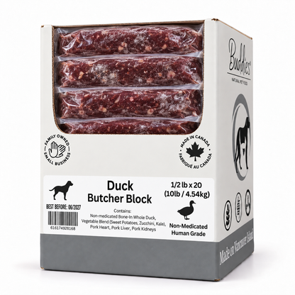 Buddies Duck Butcher Block 10lb Box