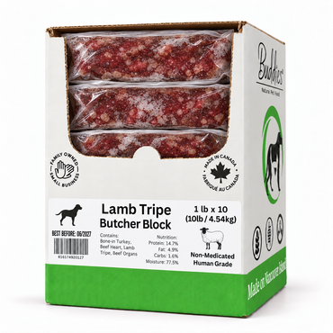 Buddies Lamb Tripe Butcher Block