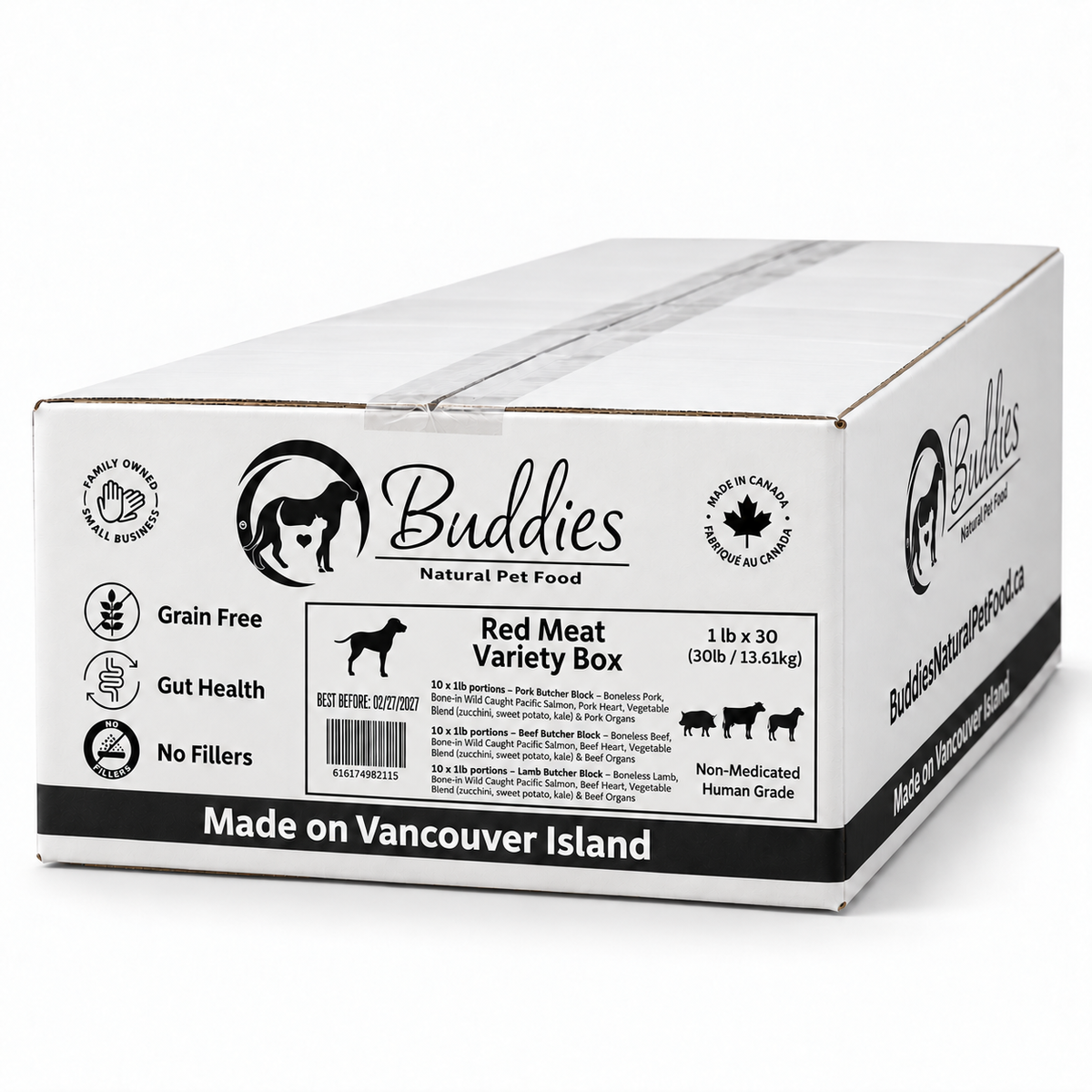 Buddies Red Meat Variety Box