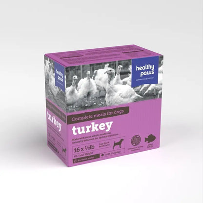 Healthy Paws Frozen Big Box Dinner Turkey