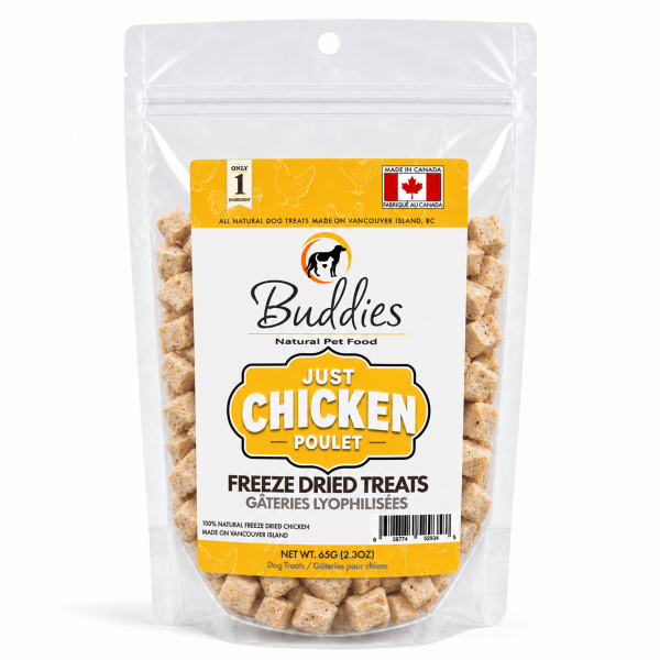 Buddies Freeze-Dried Just Chicken, 65g