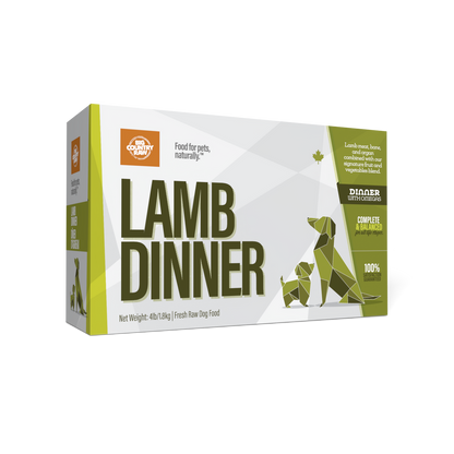 Big Country Raw Lamb Dinner, 4-lb