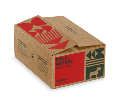 Bold by Nature Dog Mega Beef Patties