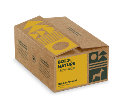 Bold by Nature Dog Mega Chicken Patties
