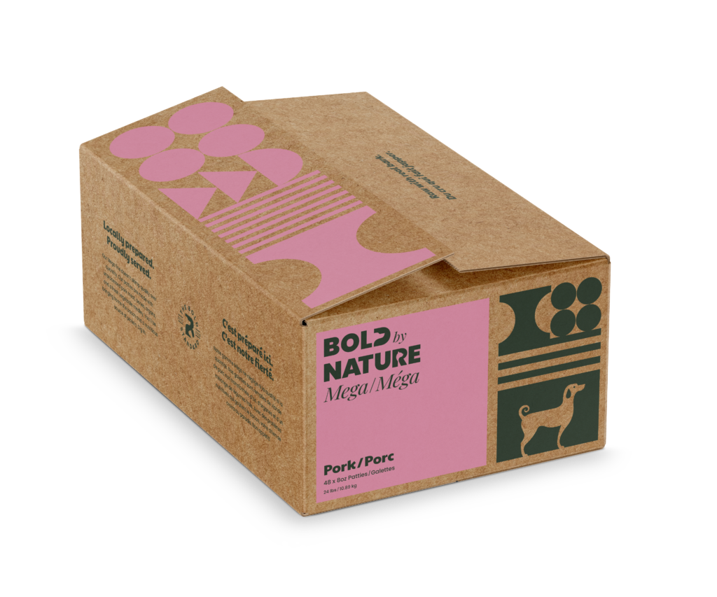 Bold by Nature Dog Mega Pork Patties