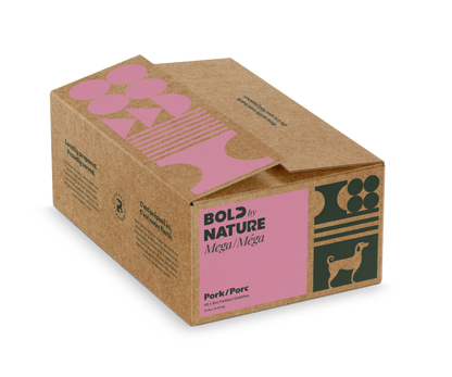 Bold by Nature Dog Mega Pork Patties