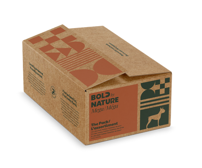 Bold by Nature The Pack Non-Chicken Variety Frozen, 24-lb