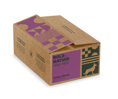 Bold by Nature Dog Mega Turkey Patties
