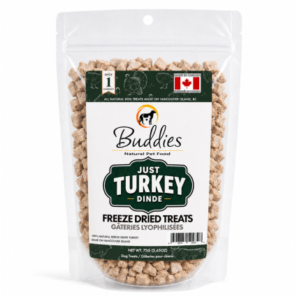 Buddies Freeze-Dried Just Turkey, 75g
