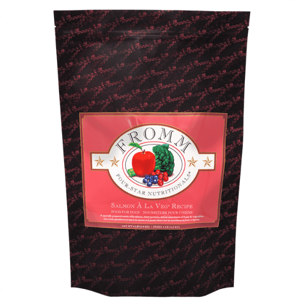 Fromm Four-Star Nutritionals Salmon A La Veg Dry Dog Food bag