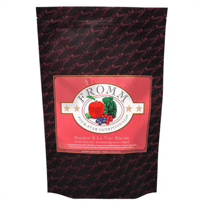 Fromm Four-Star Nutritionals Salmon A La Veg Dry Dog Food bag