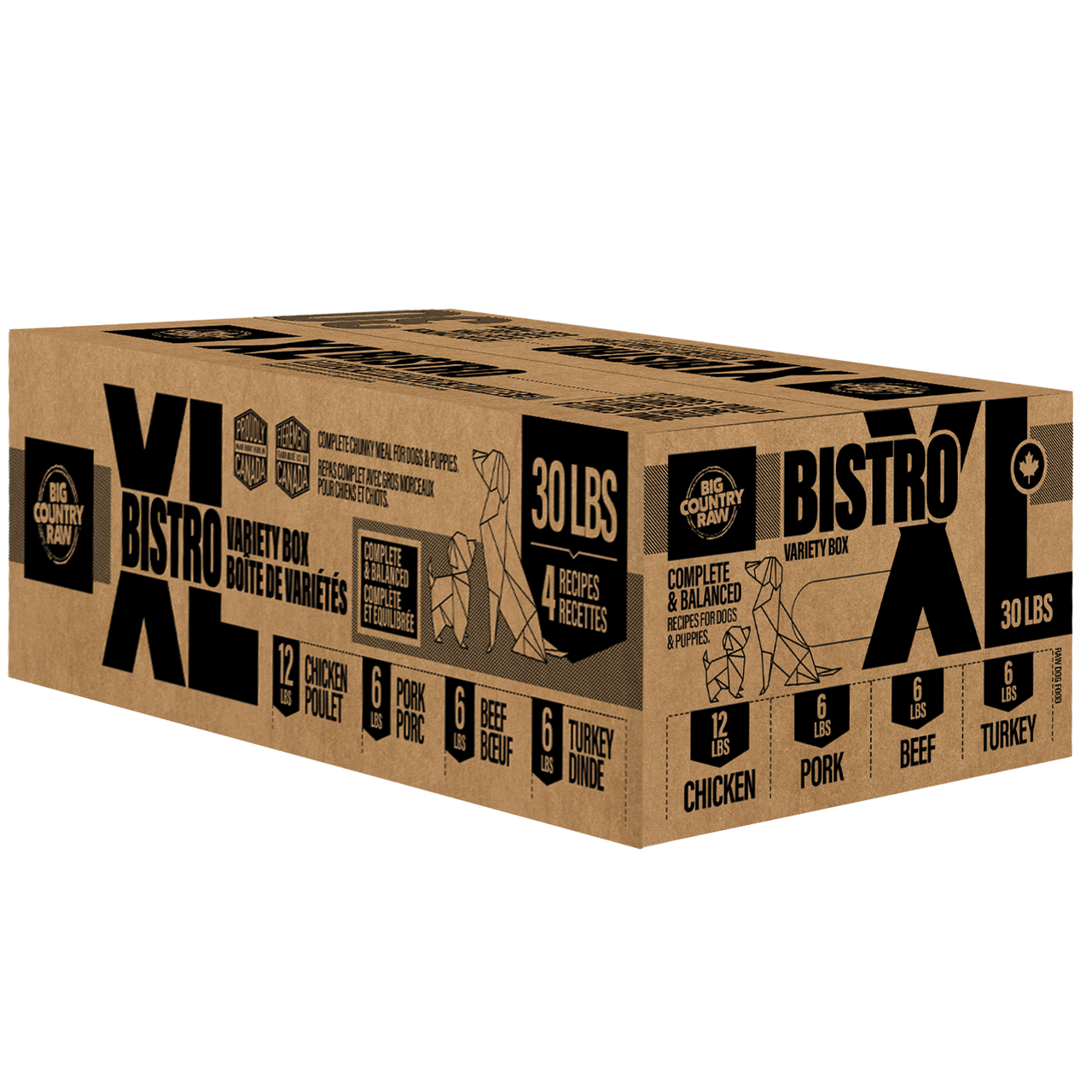 Big Country Raw XL Bistro 30lb