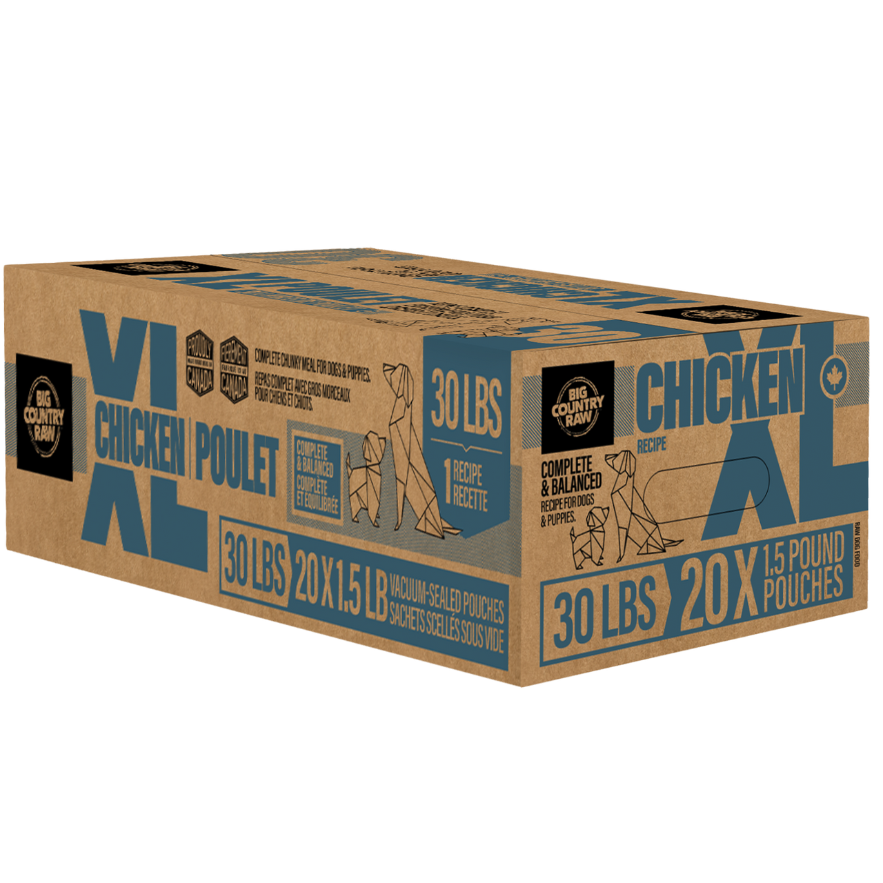Big Country Raw XL Chicken 30lb