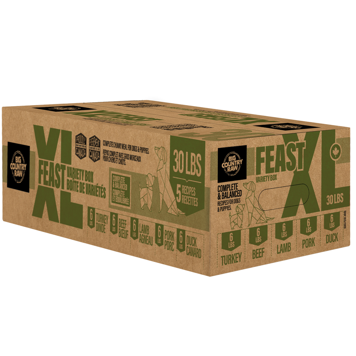 Big Country Raw XL Feast – 30 Lb