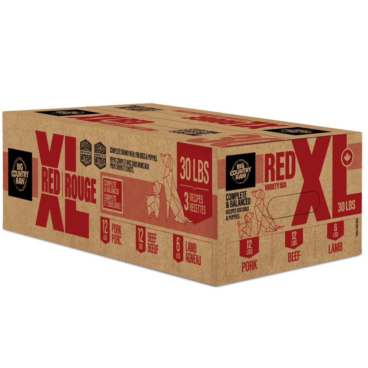 Big Country Raw XL Red 30lb