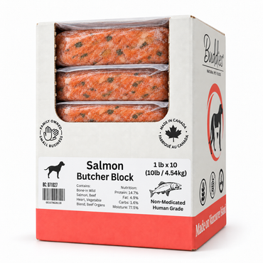 Buddies Salmon Butcher Block