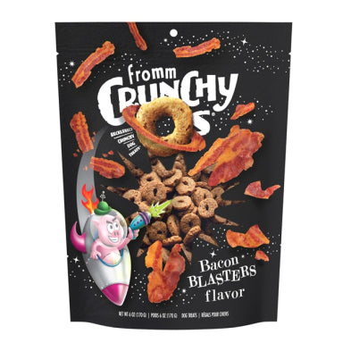 Fromm Crunchy O’s Bacon Blasters Treat 6oz