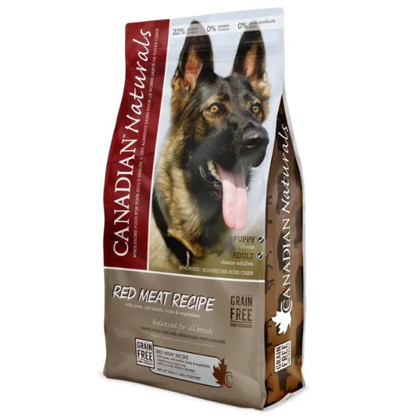 Canadian Naturals Red Meat Grain-Free Dry Dog Food, 25-lb bag