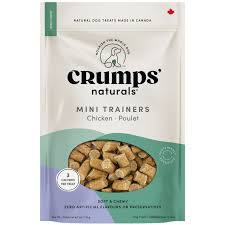 Crumps' Naturals Mini Trainers Chicken Semi-Moist Dog Treats, 300-gram
