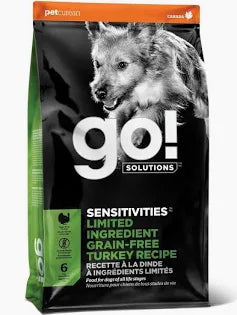 Go! Solutions Sensitivities Limited Ingredient Turkey Grain-Free Dry Dog Food bag