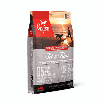 Orijen Fit and Trim Dry Dog Food 11.4-kg bag