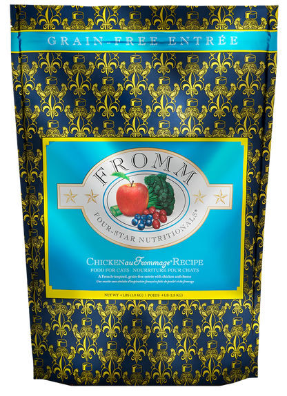 Fromm Four-Star Nutritionals Chicken Au Frommage Dry Cat Food bag