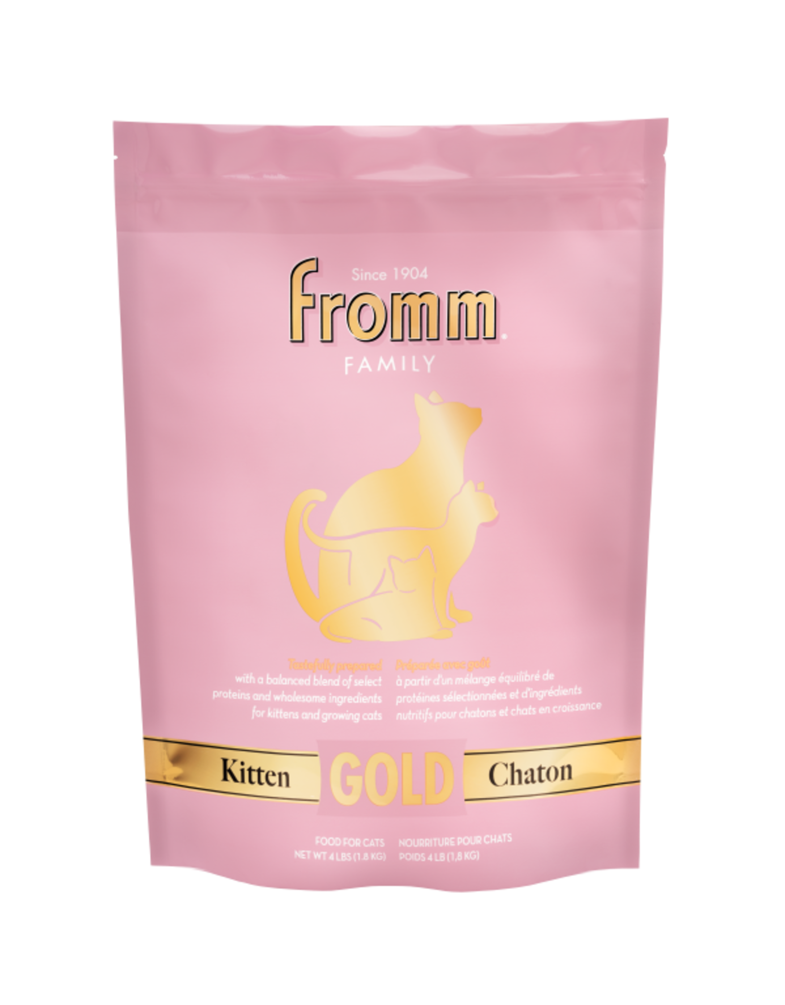 Fromm Family Gold Kitten Dry Cat Food bag
