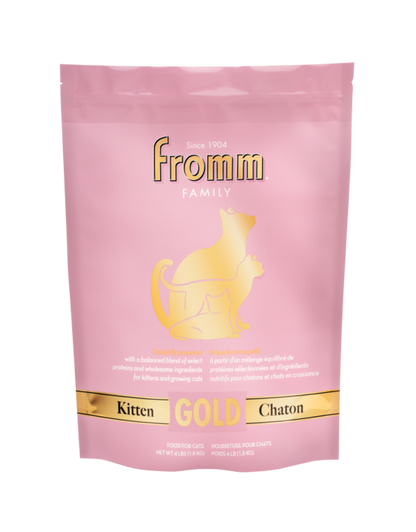 Fromm Family Gold Kitten Dry Cat Food bag