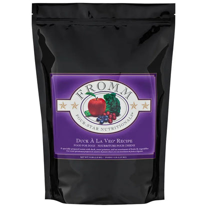 Fromm Four-Star Nutritionals Duck A La Veg Dry Dog Food bag