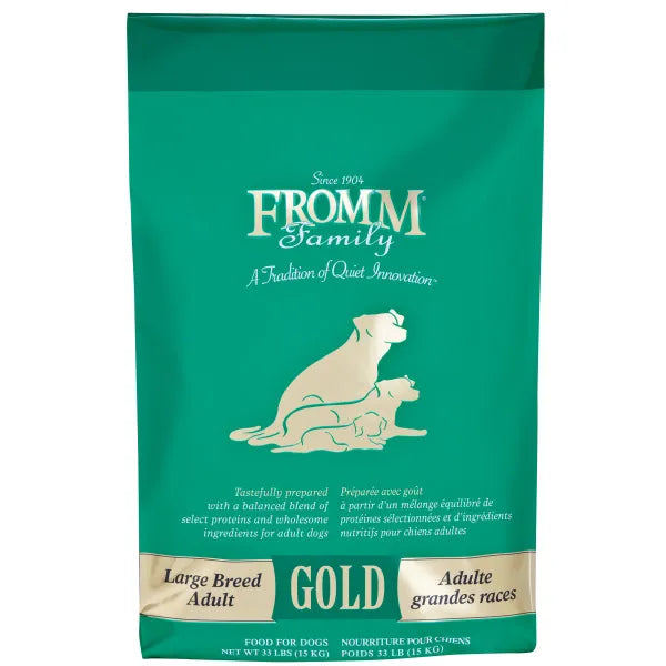 Fromm Family Gold Large Breed Adult Dry Dog Food bag