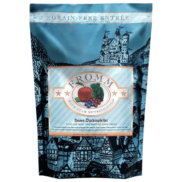 Fromm Four-Star Nutritionals Hasen Duckenpfeffer Dry Dog Food bag