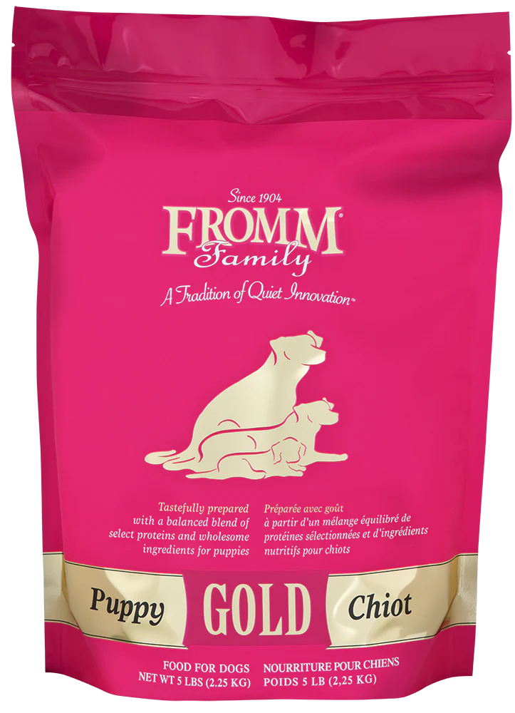Fromm Family Gold Puppy Dry Dog Food bag