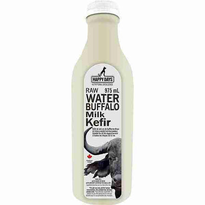 Happy Days Raw Water Buffalo Milk Kefir, 975ml