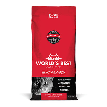 World's Best Multiple Cat Clumping Litter