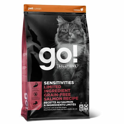 GO! Sensitivities Limited Ingredient Grain Free Salmon Dry Cat Food