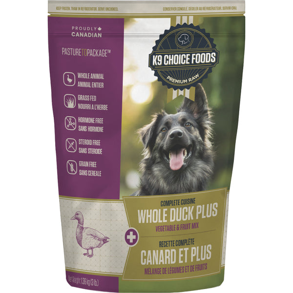 K9 Choice Whole Duck Plus