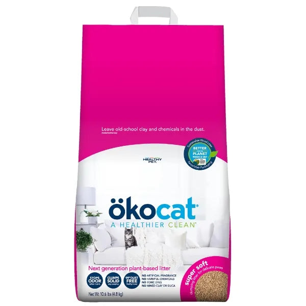 Okocat Natural Wood Super Soft Cat Litter