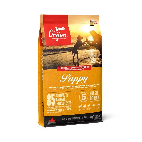 Orijen Puppy Dry Dog Food bag