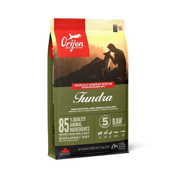 Orijen Tundra Grain-Free Dry Dog Food 11.4-kg bag